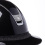 Samshield SAMSHIELD MISS SHIELD GLOSSY 2.0/CRST FAB SILVER BLAZON/BLACK FRONTAL/5 SWARO/ BLACK HELMET