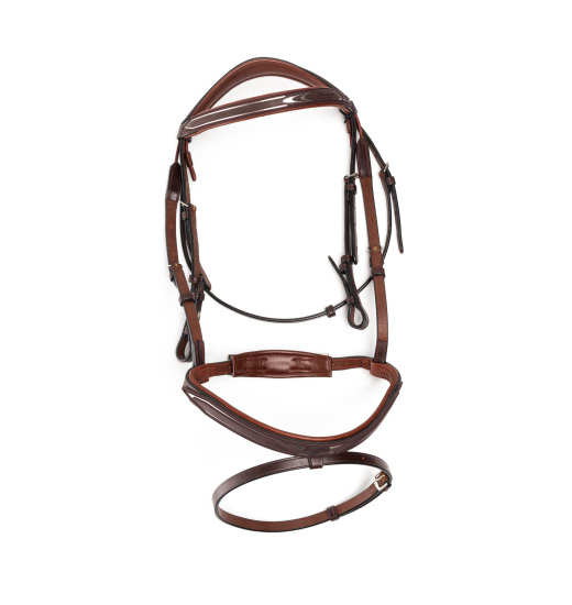 PRESTIGE ITALIA E105 MEREDITH FLASH BRIDLE - 1 in category: Bridles for horse riding