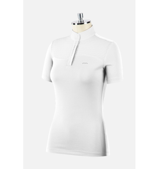 ANIMO BESTOW WOMEN'S RIDING POLO SHIRT WITH SHORT SLEEVES