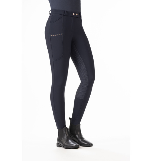 HKM ROSEGOLD GLAMOUR WINTER WOMEN'S FULL GRIP RIDING BREECHES