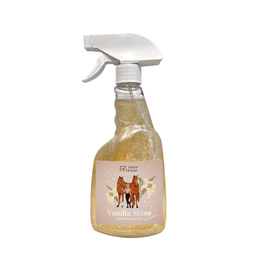 OVER HORSE VANILLA SHINE WANILIOWY SPRAY DO ROZCZESYWANIA GRZYWY I OGONA 500ML