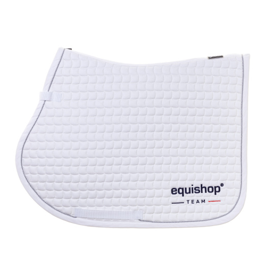 EQUISHOP TEAM BY ESKADRON EQUESTRIAN SADDLE PAD WITH PRESTIGE ITALIA LOGO