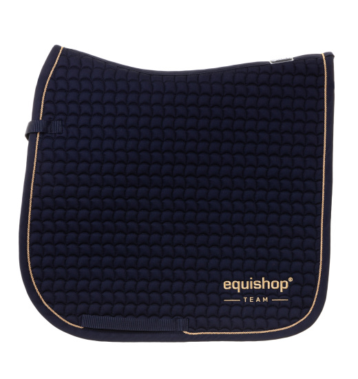 EQUISHOP TEAM BY ESKADRON EQUESTRIAN SADDLE PAD WITH PRESTIGE ITALIA LOGO