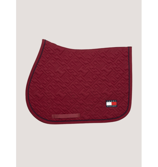 TOMMY EQUESTRIAN OXFORD EQUESTRIAN JUMPING SADDLE PAD ROUGE