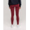 Tommy Equestrian TOMMY EQUESTRIAN ELMIRA WINTER FULL GRIP RIDING LEGGINGS ROUGE