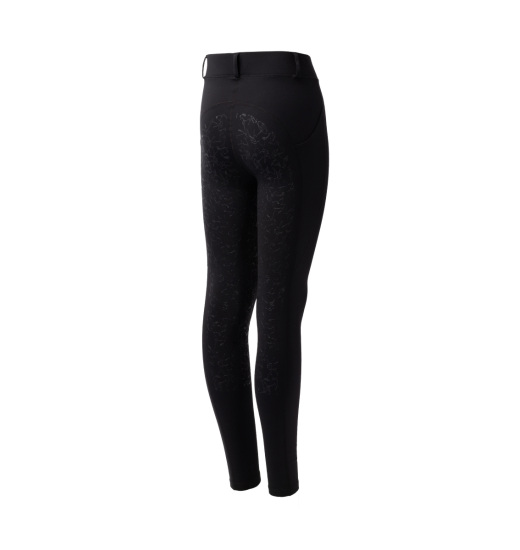 HORZE DEA THERMO FULL GRIP RIDING WINTER TIGHTS FOR KIDS