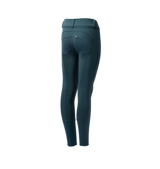 HORZE RHEA KIDS' THERMO FULL GRIP RIDING BREECHES