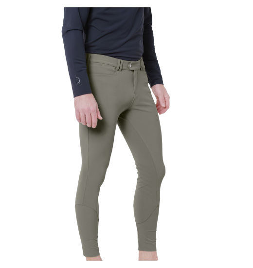 SAMSHIELD MARCEAU MATT MEN'S RIDING BREECHES WITH KNEE GRIP