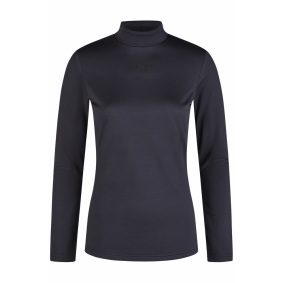 PIKEUR WOMEN'S ROLLNECK RIDING SHIRT WITH LOGO SELECTION