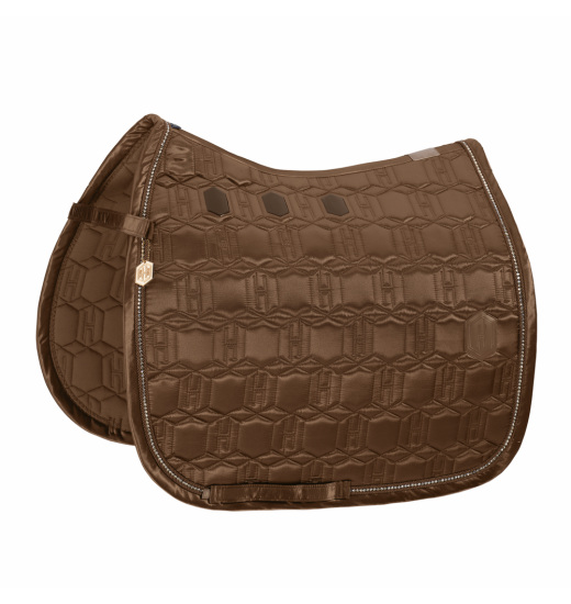 ESKADRON SATIN CRYSTAL SHETTY RIDING SADDLE PAD HERITAGE