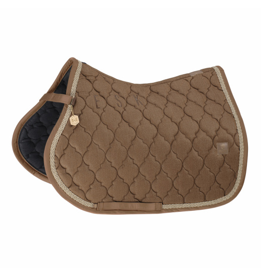 ESKADRON COTTON GLITTER RIDING SADDLE PAD HERITAGE