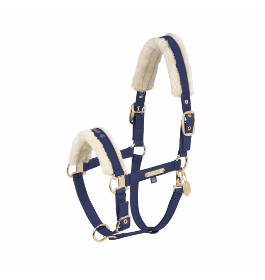 ESKADRON FAUX LEATHER DOUBLE PIN FF HALTER FOR HORSE HERITAGE