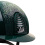 KEP Italia KEP ITALIA CROMO 2.0 POLISH HELMET SUEDE GREEN NUANCED SILV/BLACK STRAP/METAL GREEN LOGO GREEN