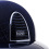 KEP Italia KEP ITALIA CROMO 2.0 DIAMOND HELMET GALASSIA DB/POLO VISOR/DARK BLUE STRAP/CRYSTALS SUEDE LOGO NAVY