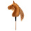 Equishop Hobby Horse HORSE ON A STICK HOBBY HORSE EQUISHOP KARMEL A3 PLUS BRIDLE FOR FREE