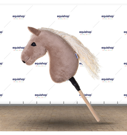 HORSE ON A STICK HOBBY HORSE EQUISHOP PIANKA A3 PLUS BRIDLE FOR FREE