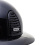 KEP Italia KEP ITALIA CROMO 2.0 POLISH EQUESTRIAN HELMET POLO VISOR/BLK CHIN/POLISH BLK/METAL SILVER SHINE LOGO BLACK