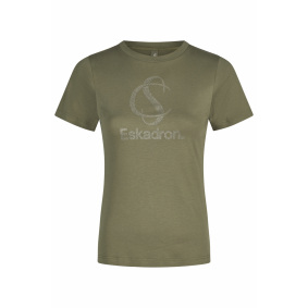 ESKADRON EQUESTRIAN T-SHIRT WITH GLITTER EMBLEM CLASSIC SPORTS