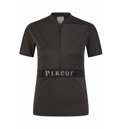 PIKEUR WOMEN'S EQUESTRIAN MESH ZIP SHIRT SPORTS