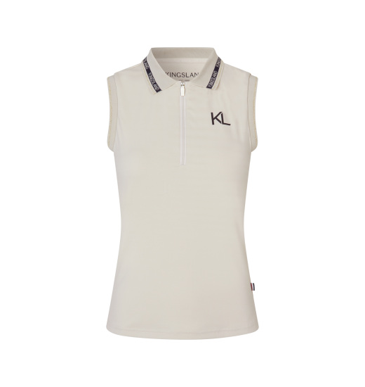 KINGSLAND NAIRA LADIES' EQUESTRIAN PIQUE SLEEVELESS POLO