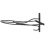 KERBL KERBL EQUESTRIAN SADDLE HANGER BLACK