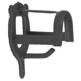KERBL EQUESTRIAN BRIDLE HANGER METAL BLACK