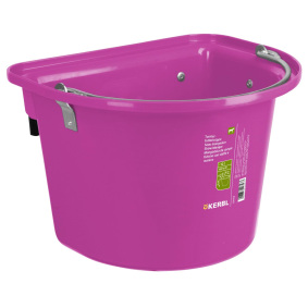 KERBL FEED BUCKET FOR HORSES 12 L PINK