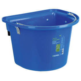 KERBL FEED BUCKET FOR HORSES 12 L LIGHT BLUE