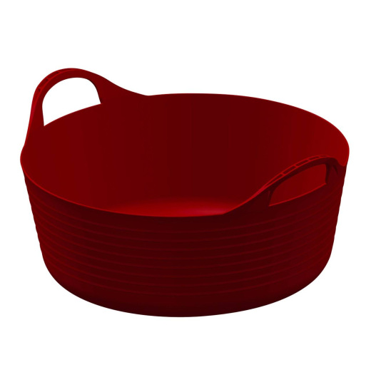 KERBL BUCKET FOR HORSE FLEXBAG 15 L RED
