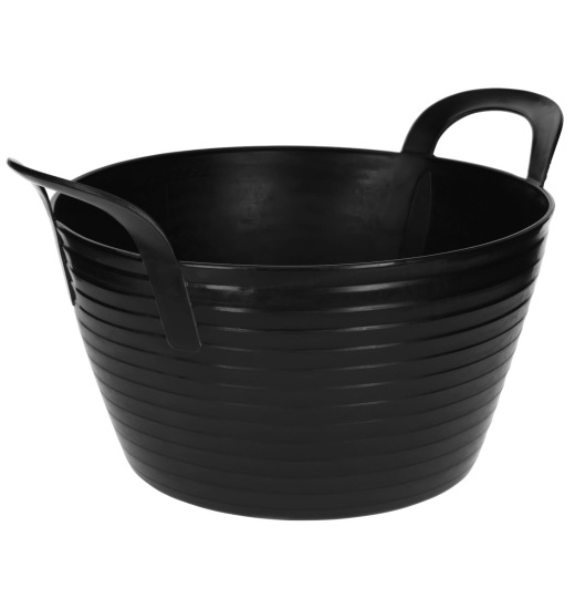 KERBL BUCKET FOR HORSE FLEXBAG 12 L BLACK