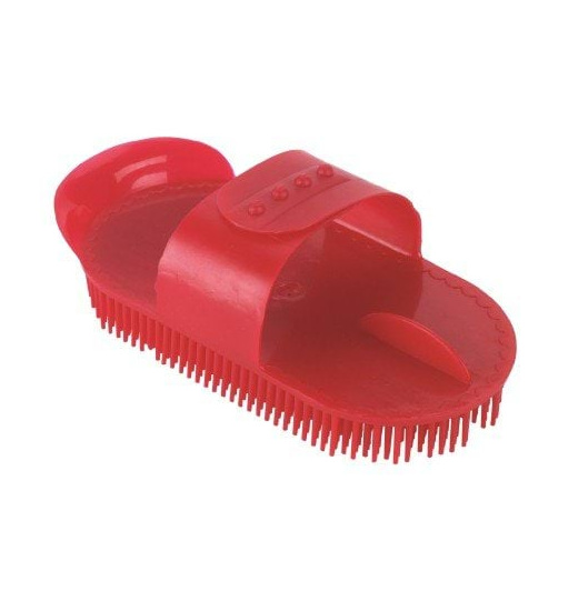 KERBL CURRY COMB FOR HORSES RED