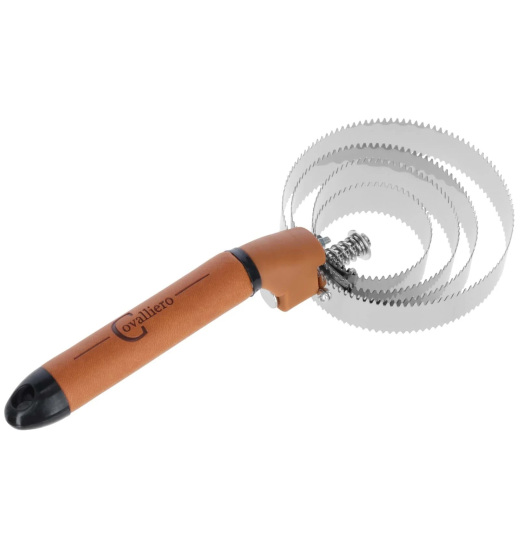 COVALLIERO METAL SPIRAL COMB FOR CLEANING HORSES DELUXE