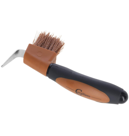 COVALLIERO HOOF PICK WITH BRUSH FOR HORSES 2K