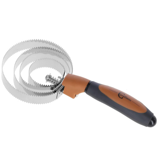 COVALLIERO SPIRAL METAL HORSE CLEANING COMB 2K