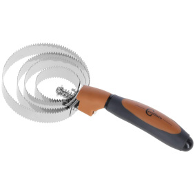 COVALLIERO SPIRAL METAL HORSE CLEANING COMB 2K