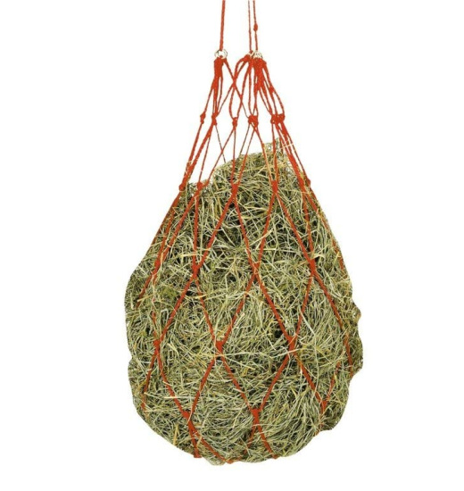 KERBL HAY NET FOR HORSES RED MESH 10 CM