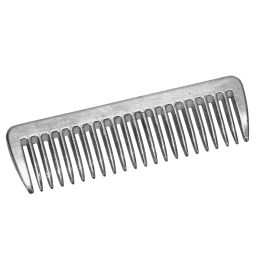 COVALLIERO HORSE MANE COMB ALUMINUM 9 CM