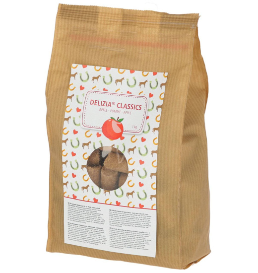 KERBL KERBL SMAKOŁYKI DLA KONIA DELIZIA CLASSIC JABŁKO 1 KG