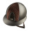 KEP Italia KEP ITALIA CROMO 2.0 TEXTILE EQUESTRIAN HELMET MILANO VELVET SHINING BROWN