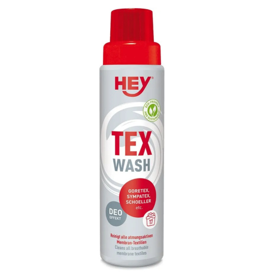 Hey Sport HEY SPORT TEX WASH WASCHMITTEL FÜR TECHNISCHES REITMATERIAL 250 ML