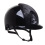 KEP Italia KEP ITALIA CROMO 2.0 POLISH KASK JEŹDZIECKI SUEDE BLACK NEBULA SILV/BLACK STRAP/MIRROR SILVER/SILVER LOGO CZARNY