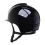 KEP Italia KEP ITALIA CROMO 2.0 POLISH KASK JEŹDZIECKI SUEDE BLACK NEBULA SILV/BLACK STRAP/MIRROR SILVER/SILVER LOGO CZARNY