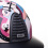 KEP ITALIA CROMO 2.0 TEXTILE HELMET PEGASUS PINK/TEXTILE GREY FRAME GRID SUBGRID/SILVER MATT LOGO BLACK