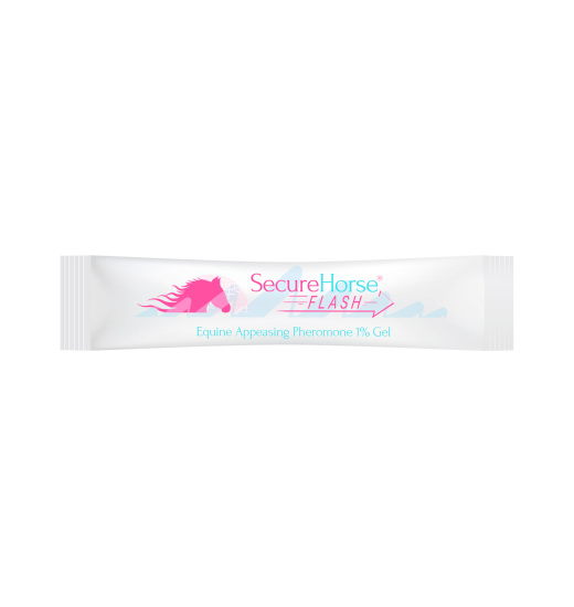 SECURE HORSE FLASH EQUINE APPEASING PHEROMONE GEL FOR HORSES SACHET