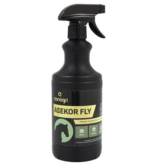 ASEKOR FLY INSECT REPELLENT FOR HORSES 750ML