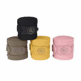 ESKADRON FLEECE BANDAGES FOR HORSE PLATINUM