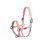 Eskadron ESKADRON FAUX LEATHER DOUBLE PIN HEADCOLLAR PLATINUM