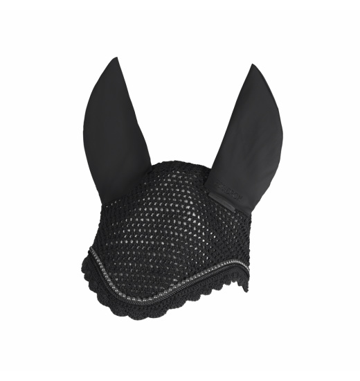 ESKADRON PEARLS FLY HOOD FOR HORSE PLATINUM