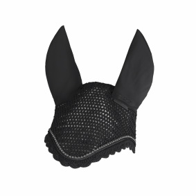 ESKADRON PEARLS FLY HOOD FOR HORSE PLATINUM