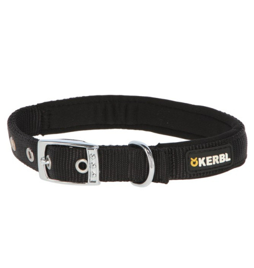 KERBL COLLAR FOR DOG MIAMI PLUS BLACK 33-39 CM